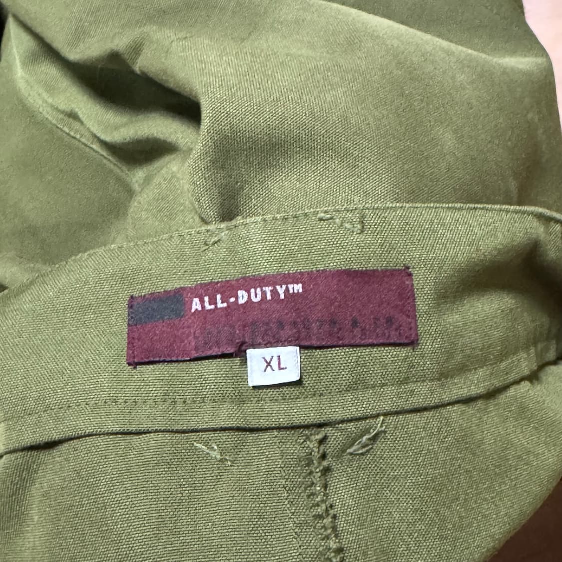 유럽 빈티지 90s 리바이스 ALL-DUTY 워크 팬츠 고프코어 올리브  상품이미지3