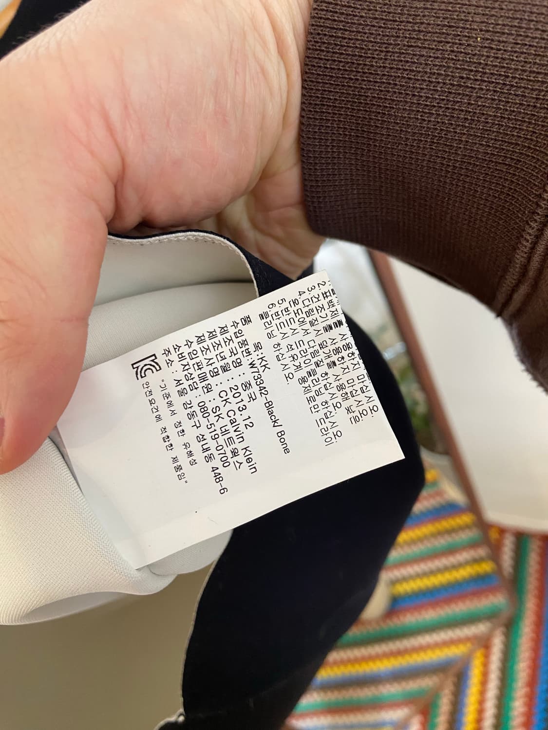 캘빈클라인 블랙 반팔 티셔츠 상품이미지4
