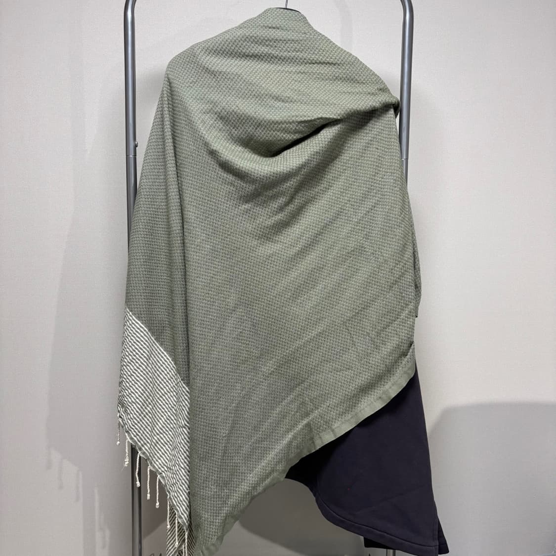 L) bless 블레스 코튼 숄 코트 상품이미지6