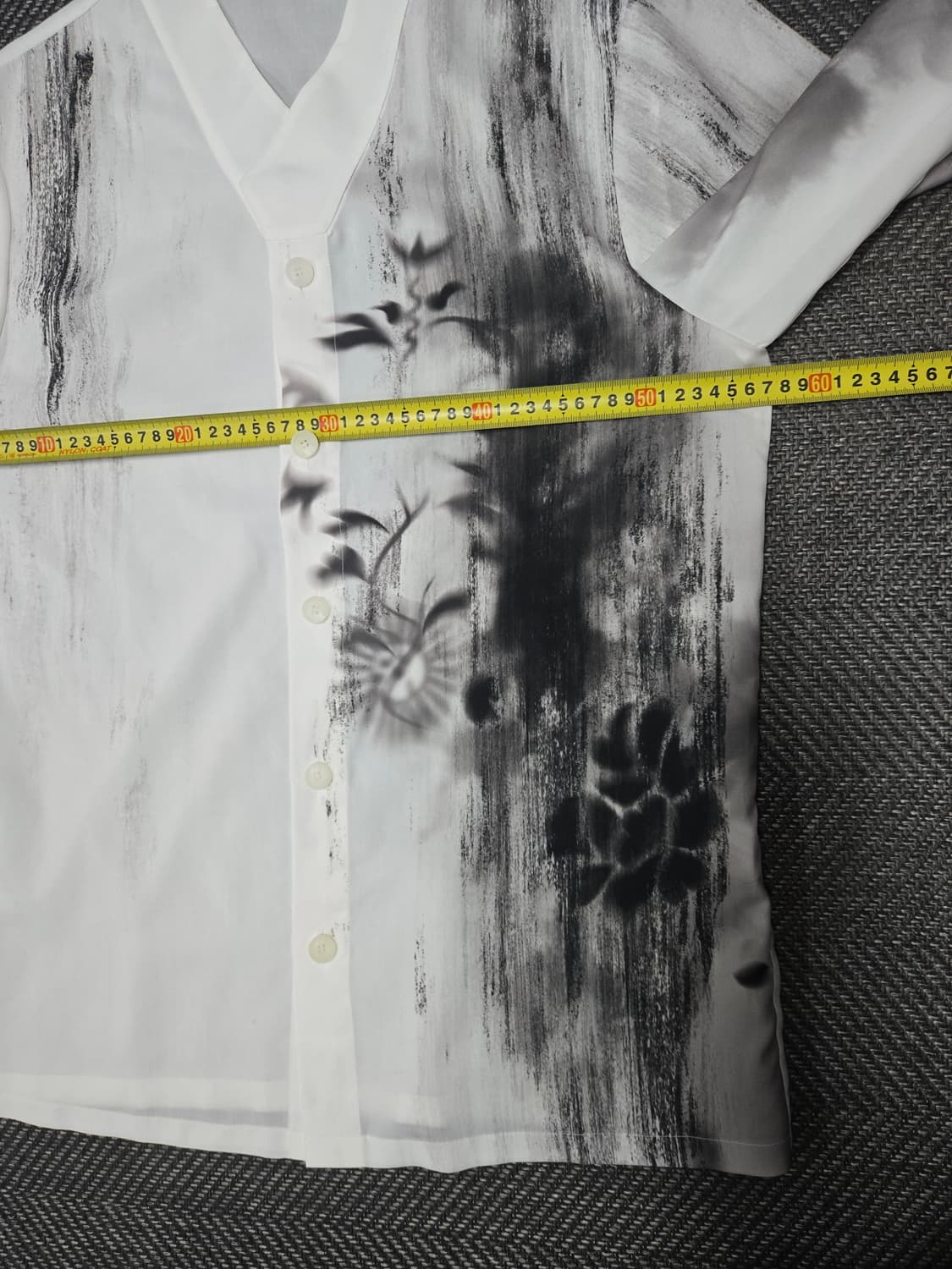 리슬 공용 먹물 셔츠 저고리 상품이미지6