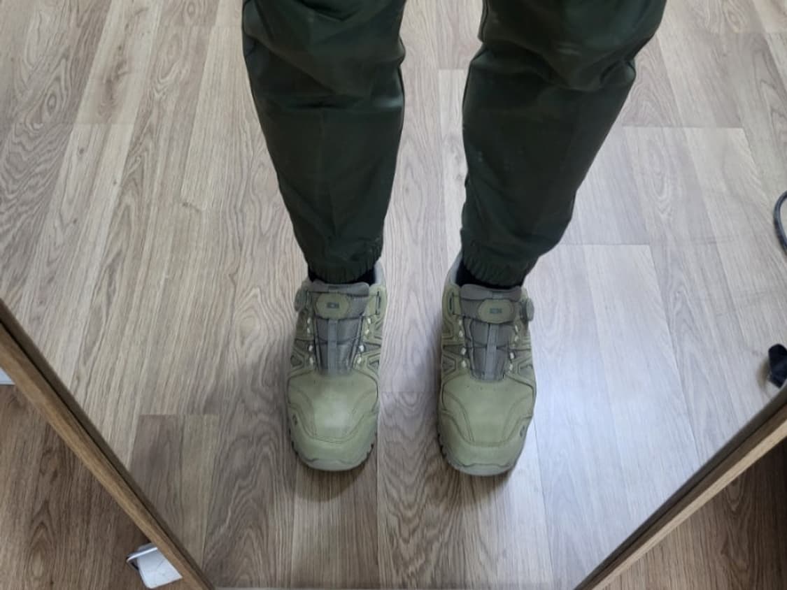 K2-64 스웨이드 베이지 안전화 290mm 상품이미지2