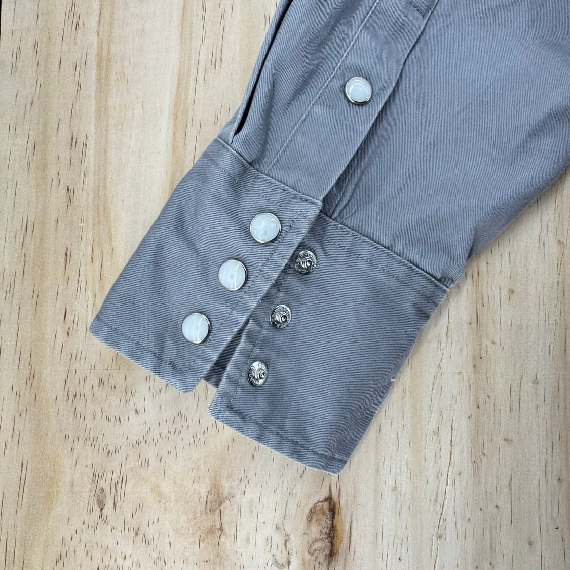 [2XL] 랭글러 웨스턴 셔츠 그레이 상품이미지5