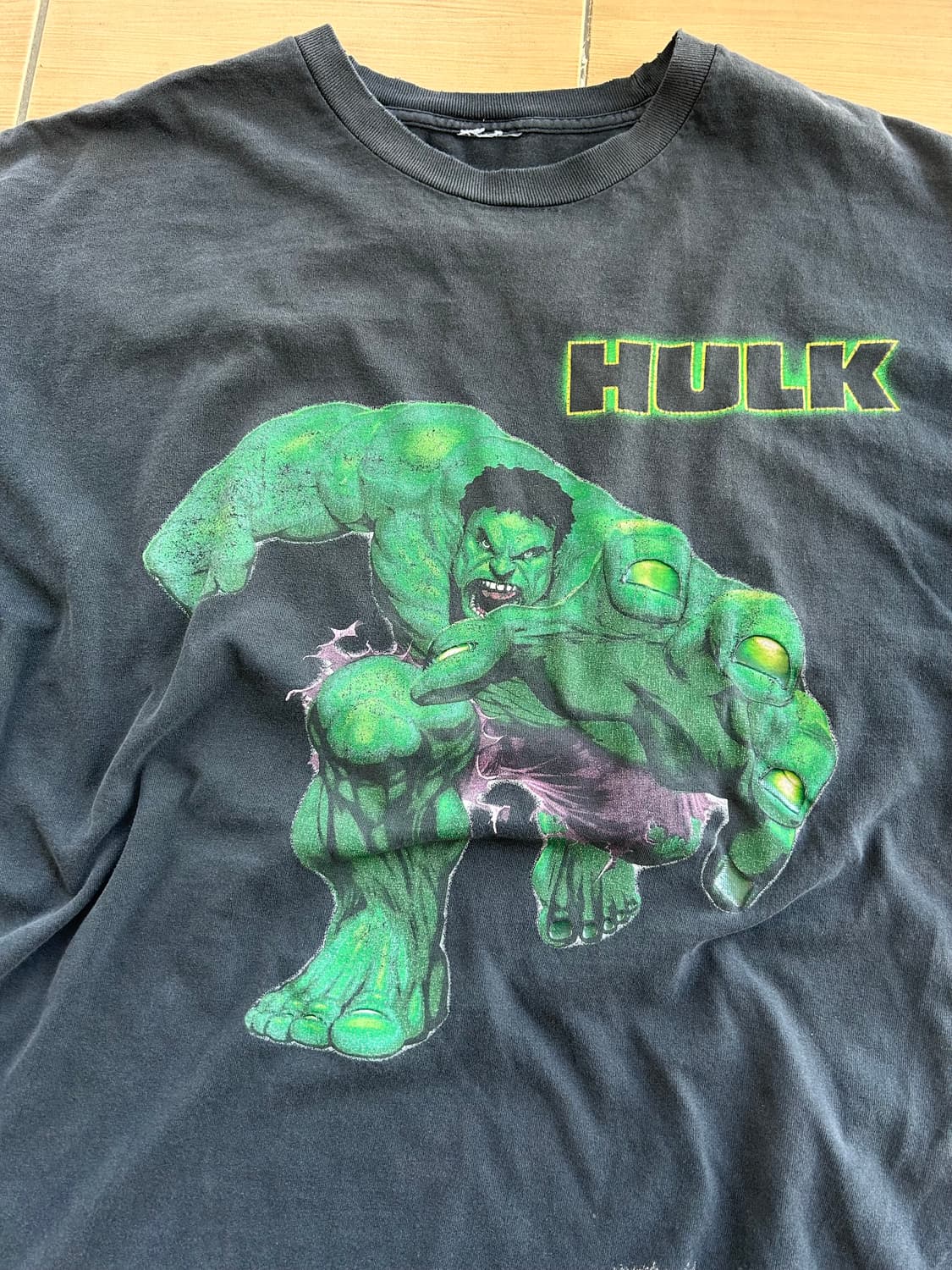 00‘s 마블 헐크 티셔츠 상품이미지2