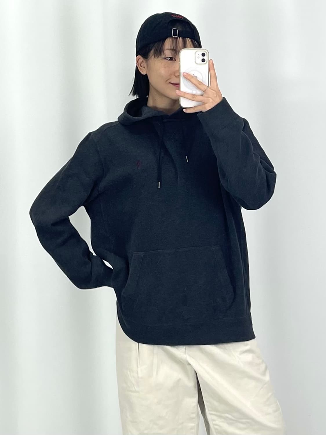  [2XL]폴로 다크그레이 후드티 상품이미지1