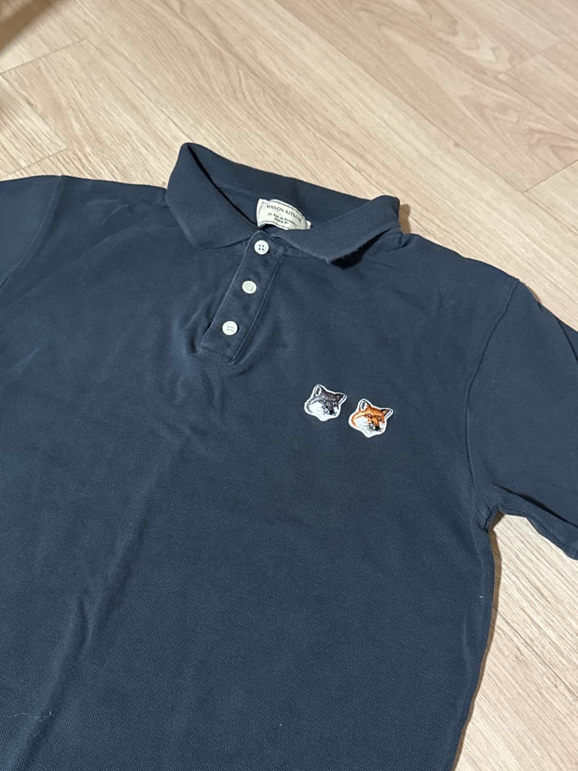 메종키츠네 더블폭스 카라티 사이즈S 상품이미지1