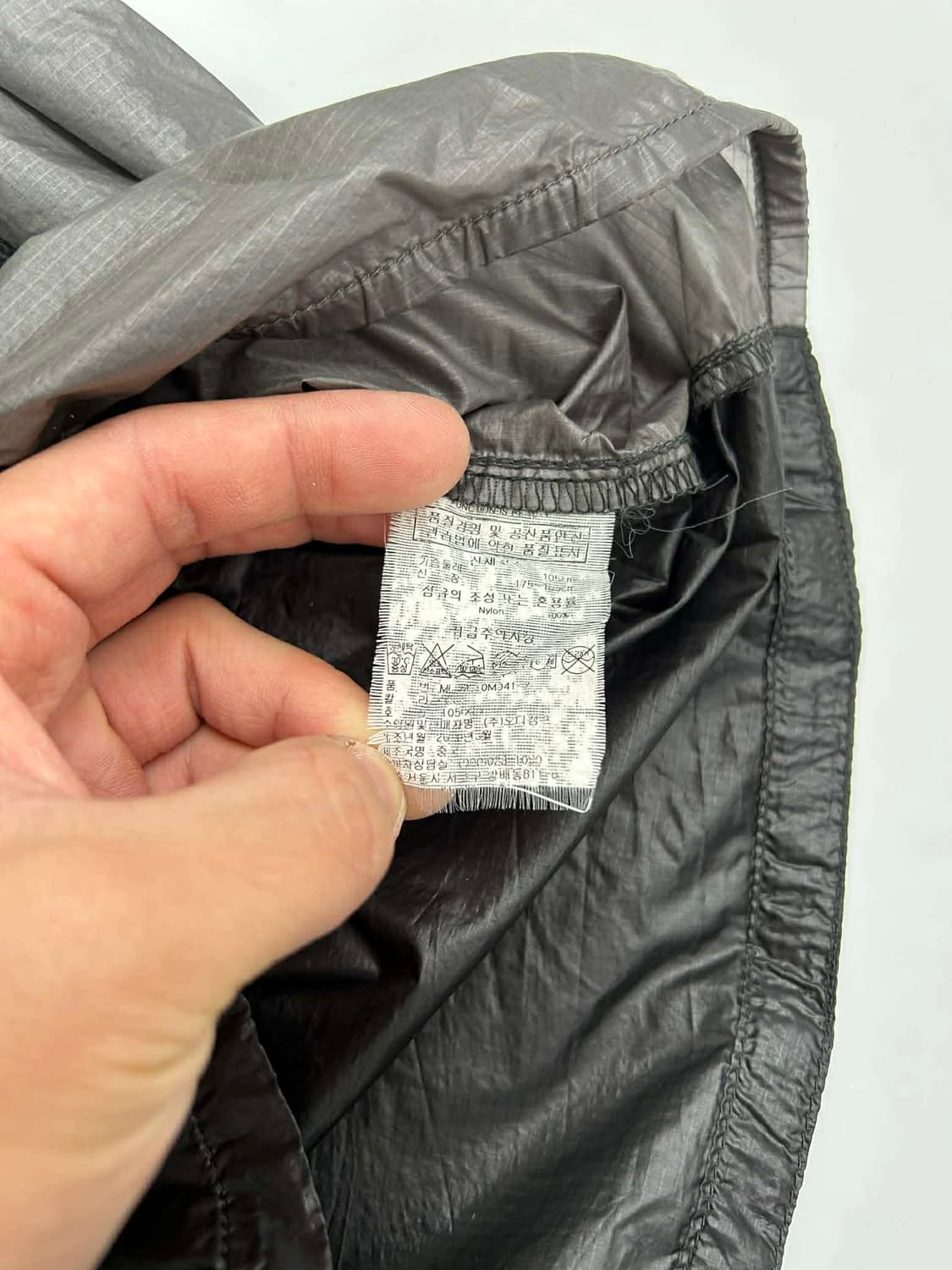 [XL] 몽벨 블랙 경량 러닝 윈드브레이커 집업 자켓 상품이미지4