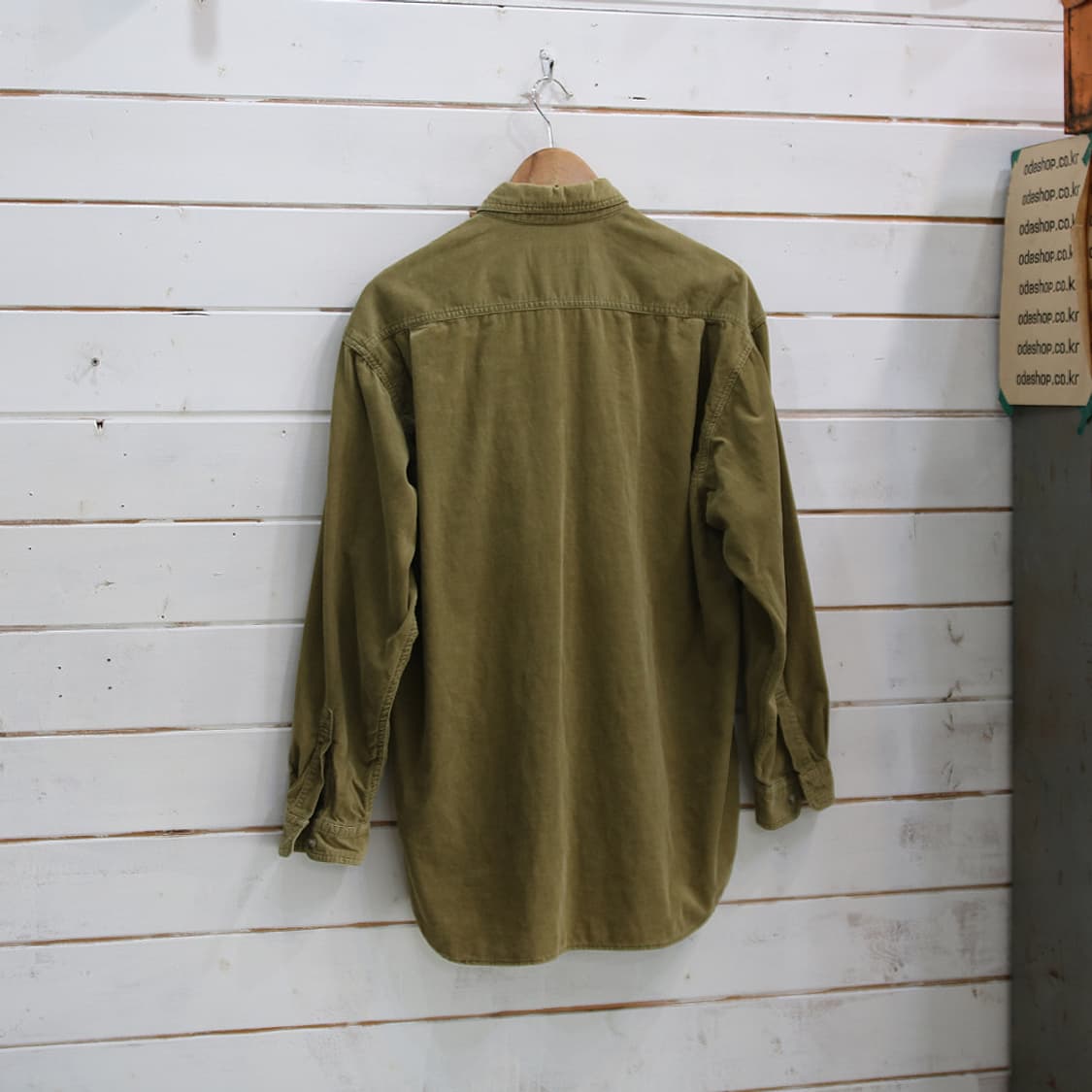 (착용컷) THE MAY CLUB 코듀로이 셔츠 (남성용 100) 상품이미지2