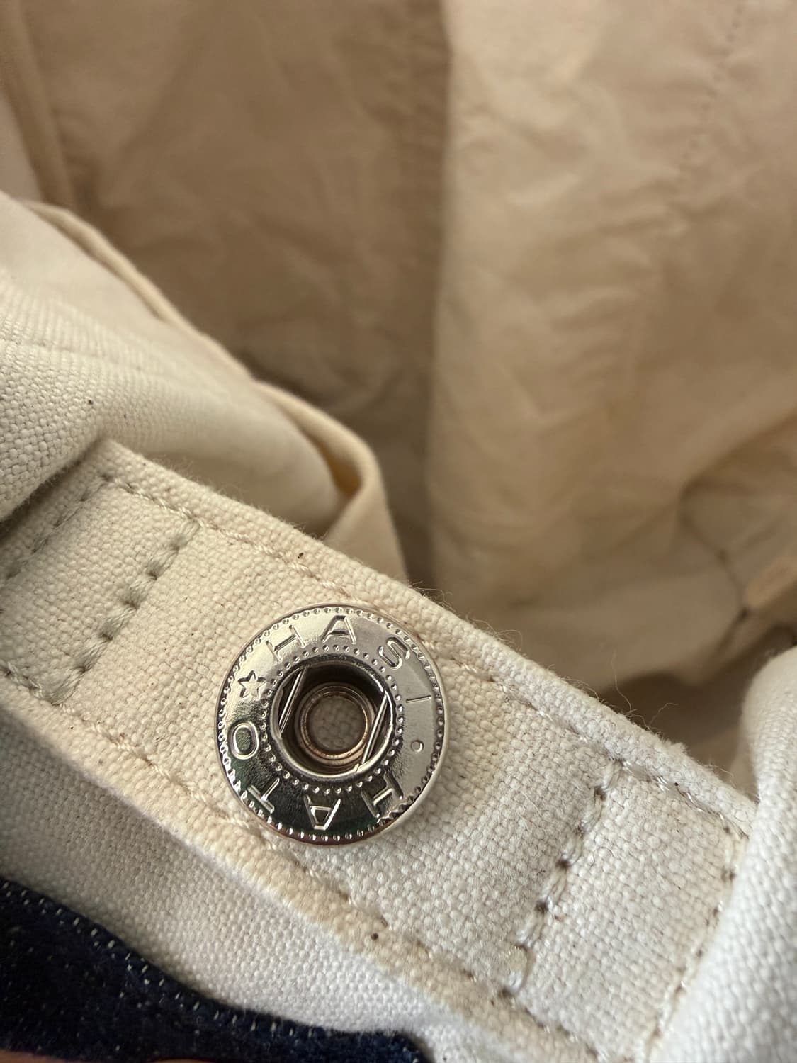 포터 X 캔톤 데님 토트백 L 상품이미지6