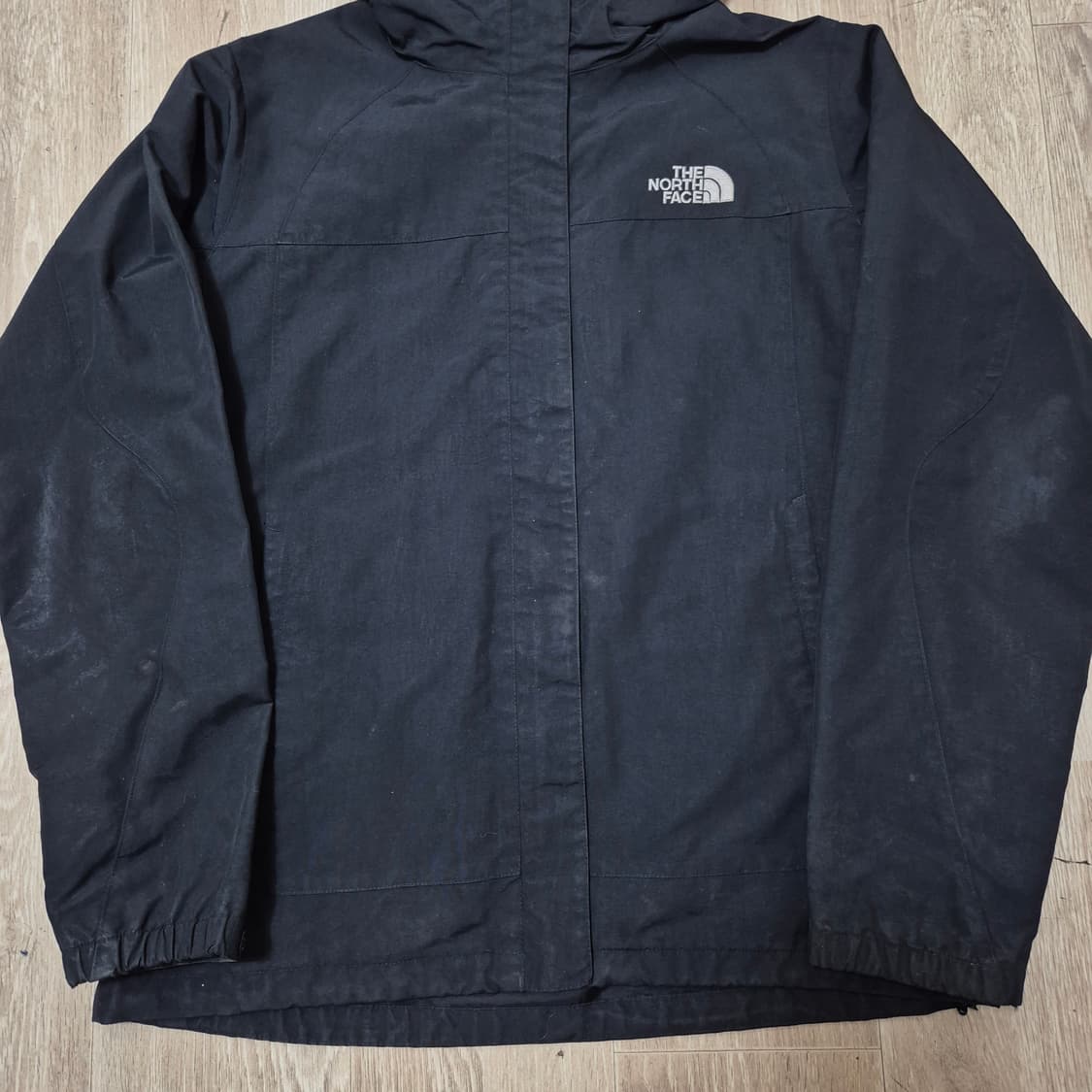 노스페이스 여성 하이벤트 자수 로고 바람막이 후드자켓 L(90) 상품이미지3