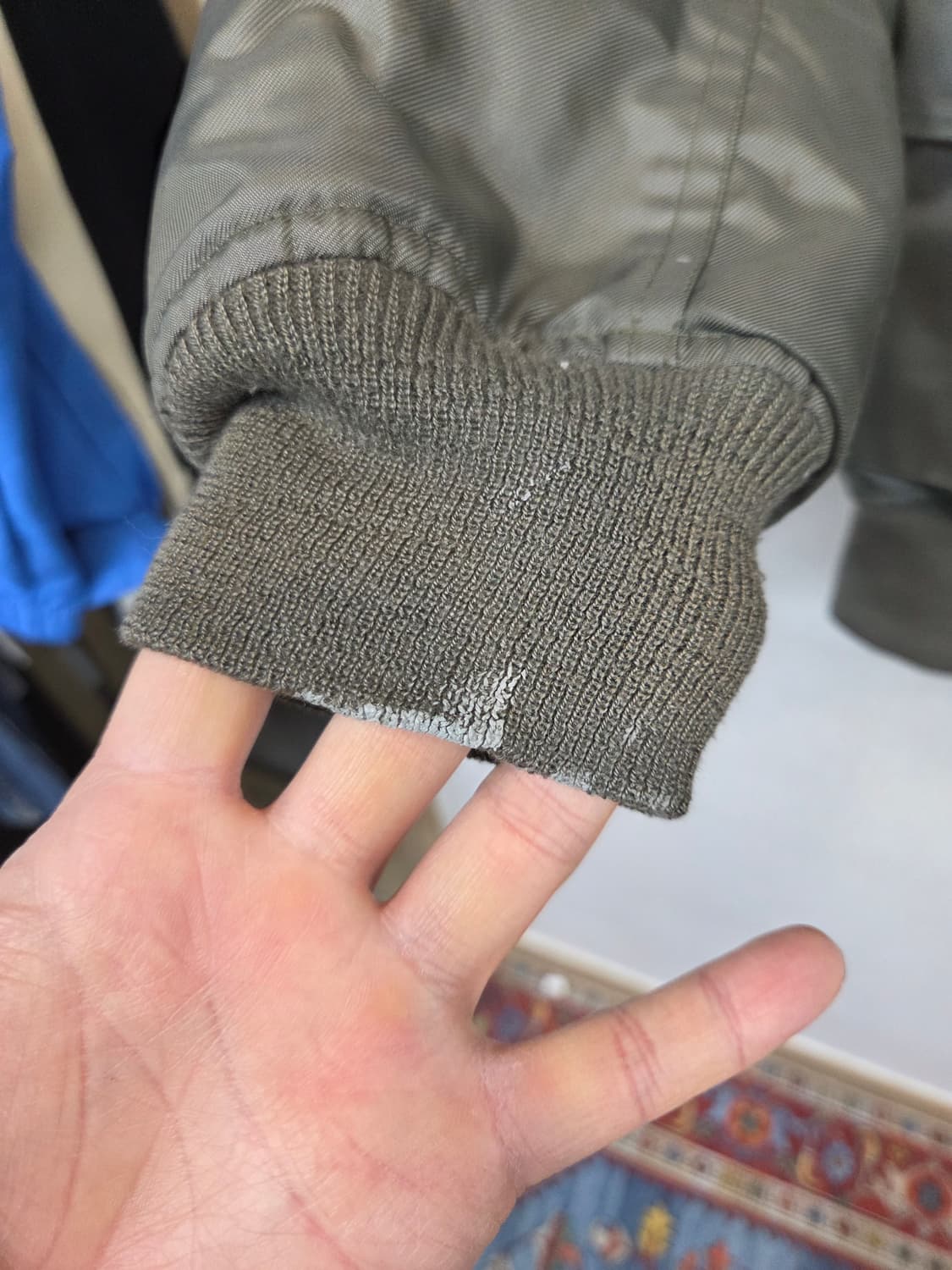 밀리터리 에어포스 cwu-36p 플라이트 항공자켓 L 상품이미지7