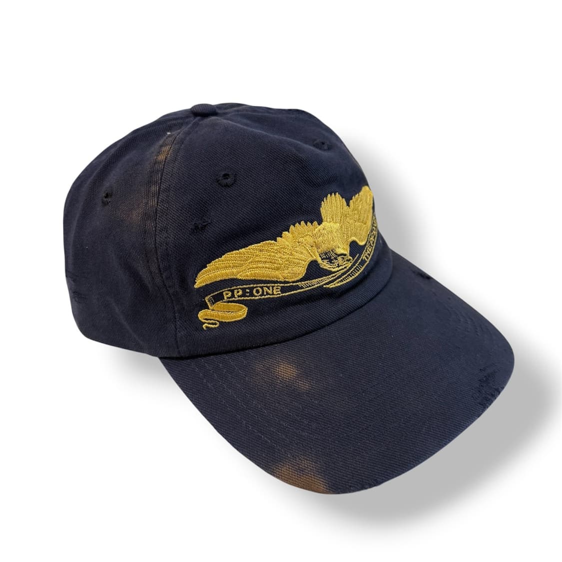 빈티지 커스텀 네이비 볼캡  상품이미지3