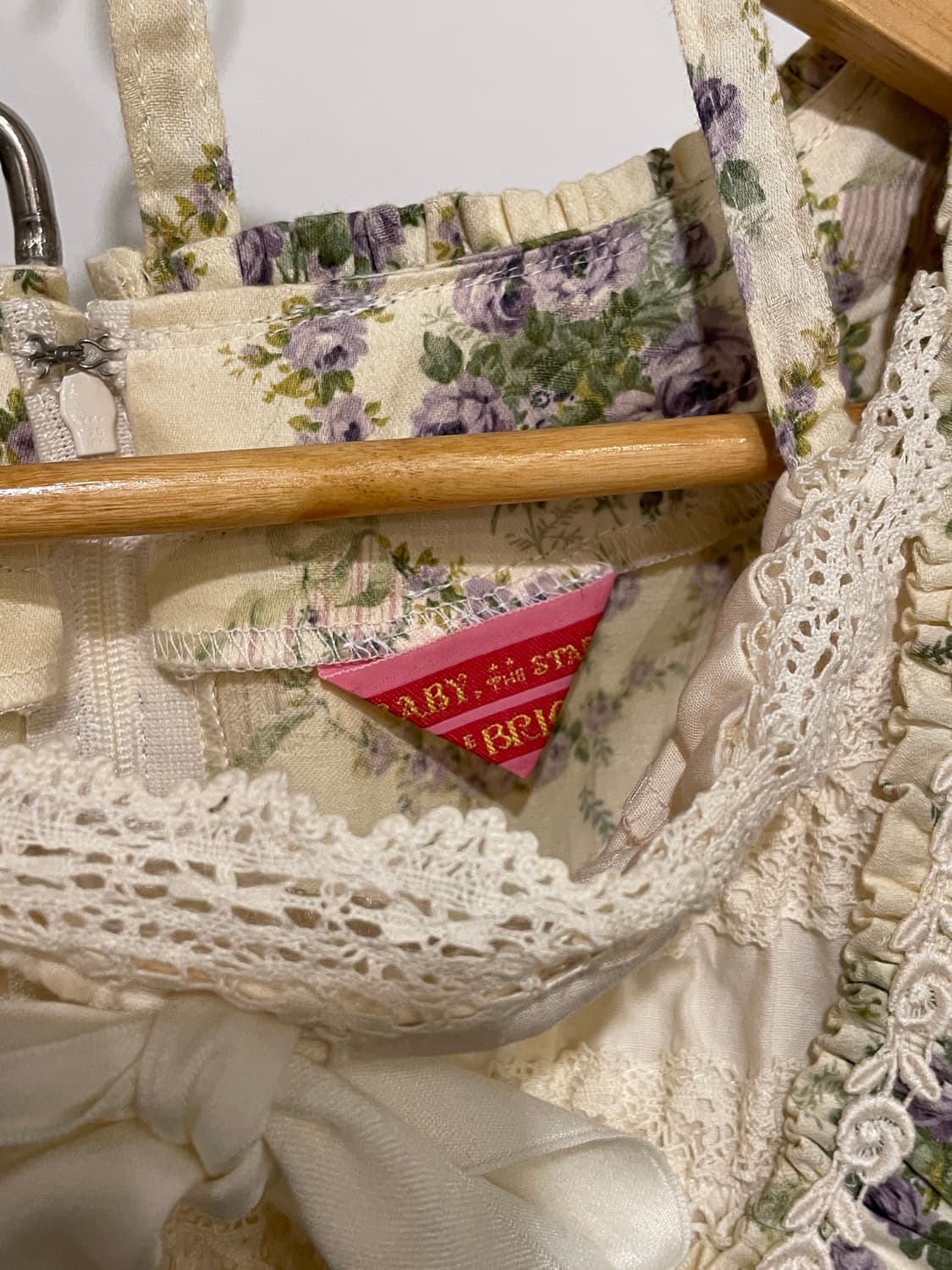 baby the stars shine bright 플로럴 베이지 원피스 상품이미지6