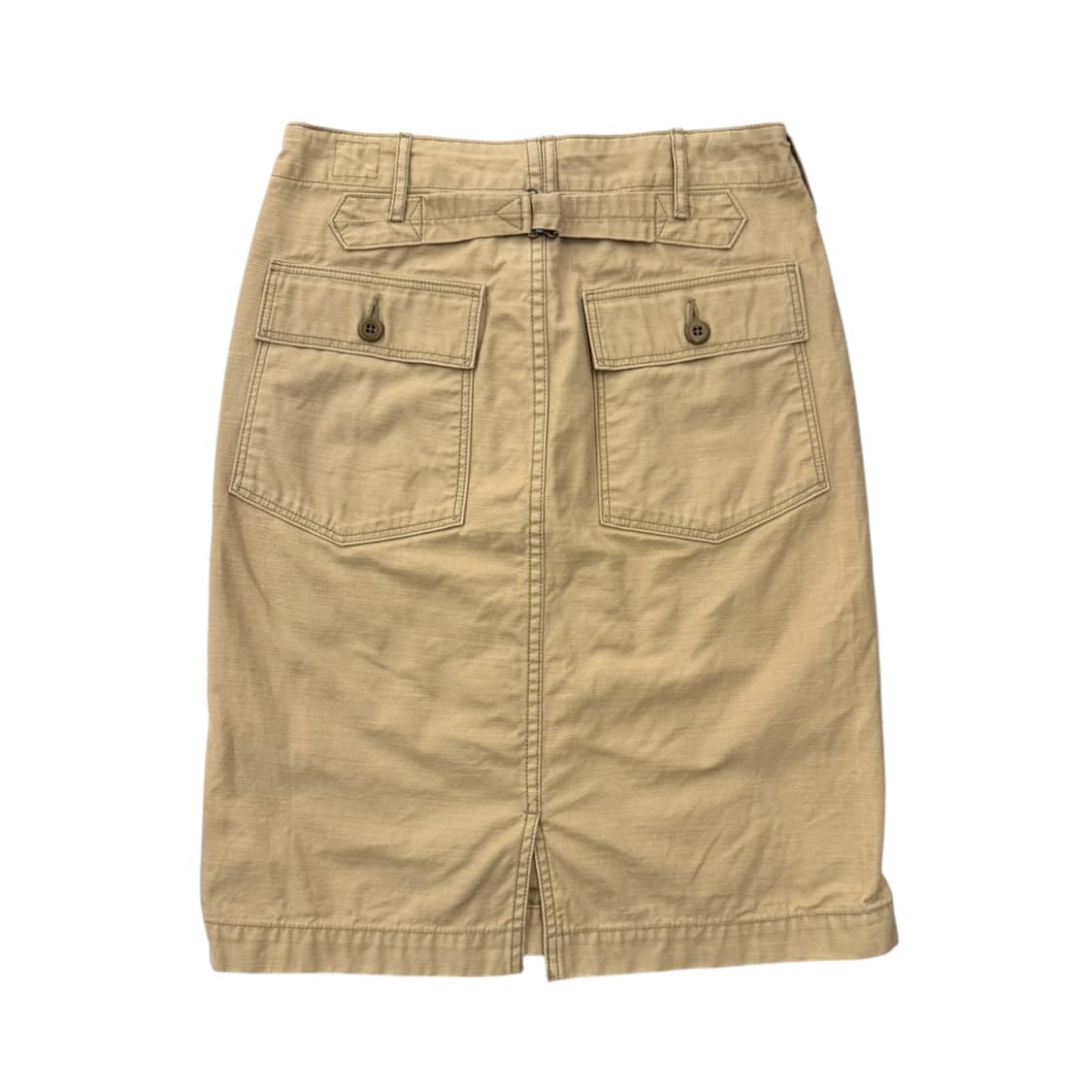 ORSLOW 오어슬로우 퍼티그 미디 스커트 베이지 상품이미지2