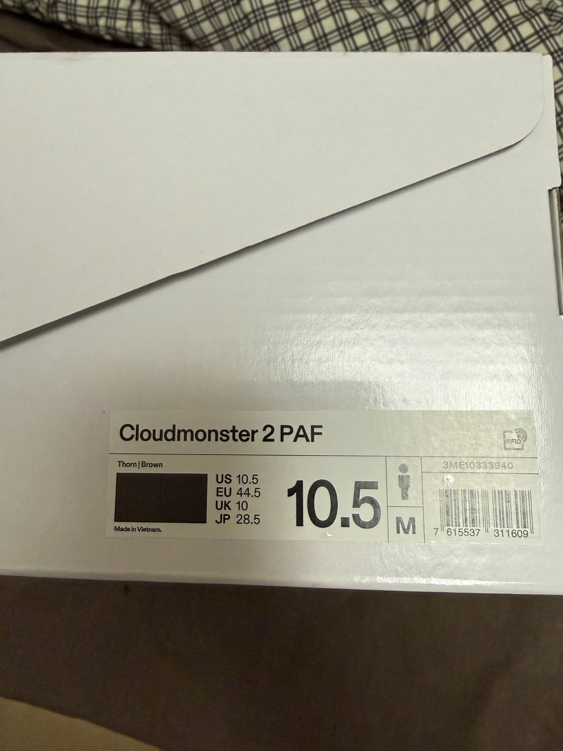 (285) On x PAF 클라우드몬스터2 쏜브라운 상품이미지3