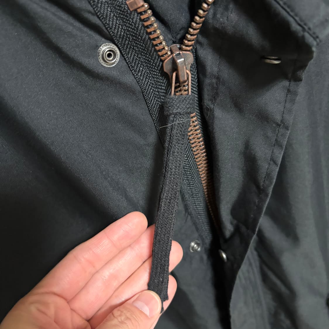 YMCLKY M65 피쉬테일 파카 / 블랙, M-R 상품이미지9