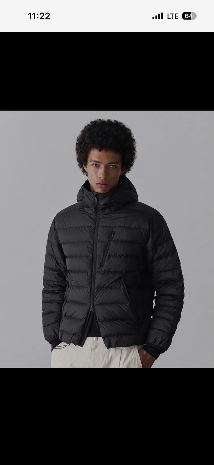 시티 레저 후디드 라이트 다운 재킷 [블랙] L사이즈 상품이미지1