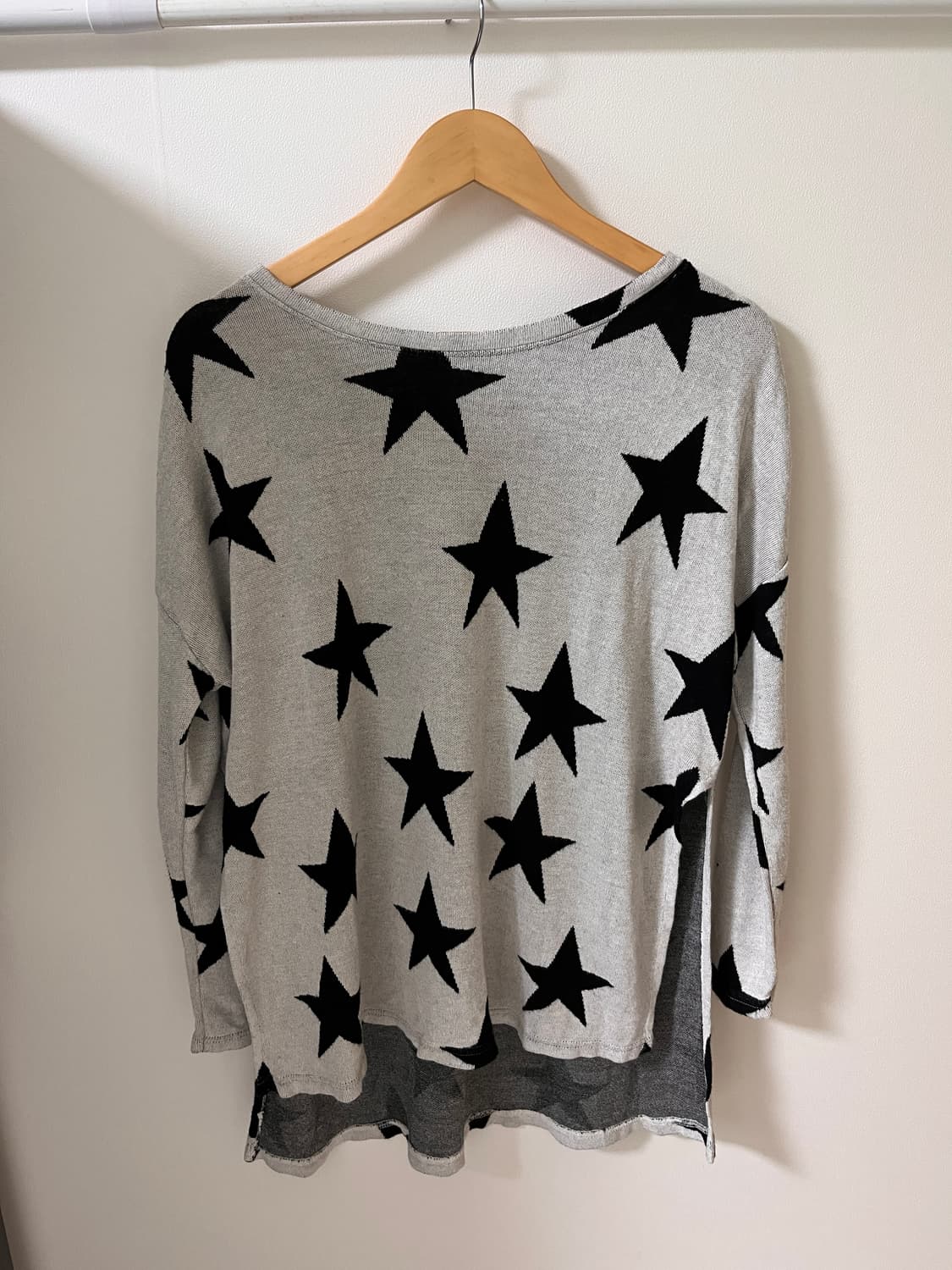 별 패턴 니트 상품이미지8