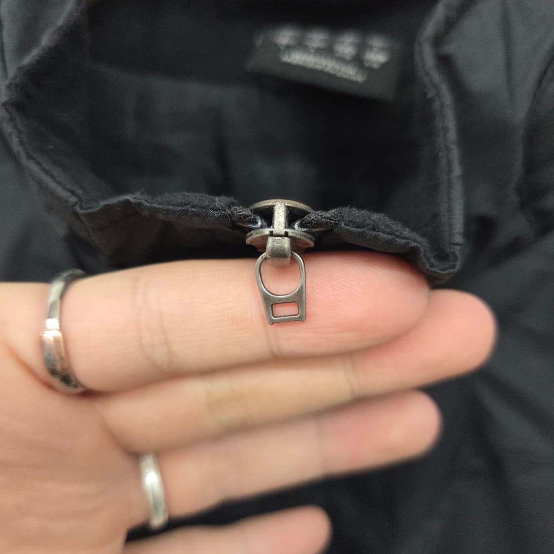 아디다스 블랙 바람막이 점퍼 금색 삼선 남성 L 상품이미지5