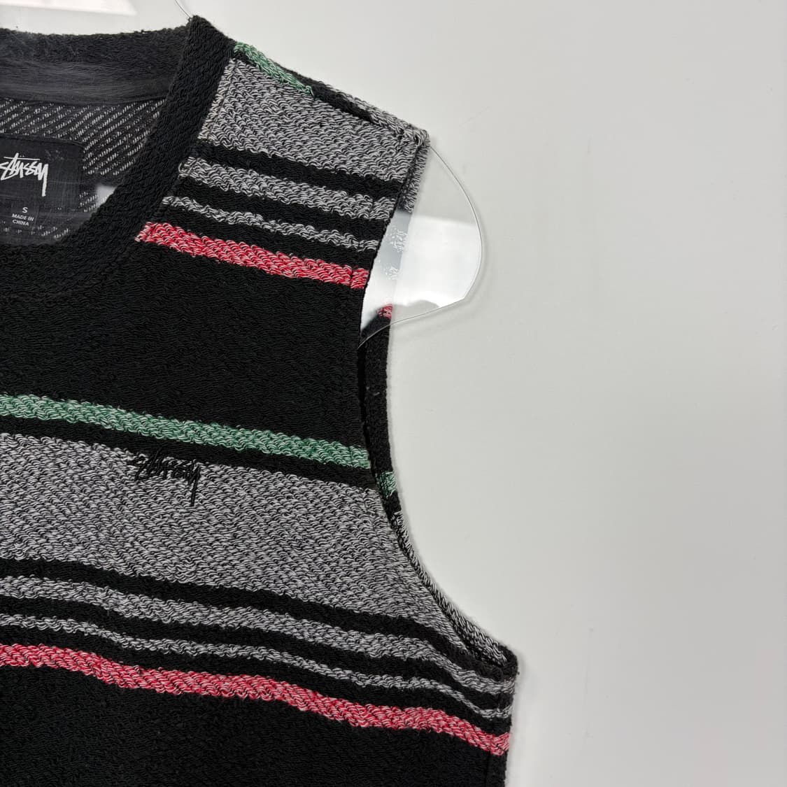 스투시 패턴 슬리브리스 나시 민소매 원피스 상품이미지3