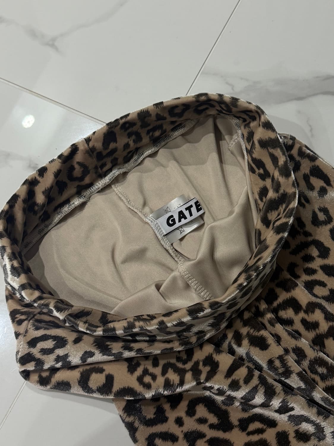레오파드 카프리 팬츠 상품이미지8