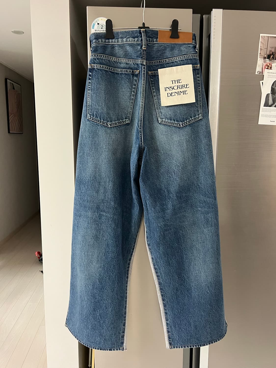 INSCRIRE 스웻데님팬츠 새상품 상품이미지7