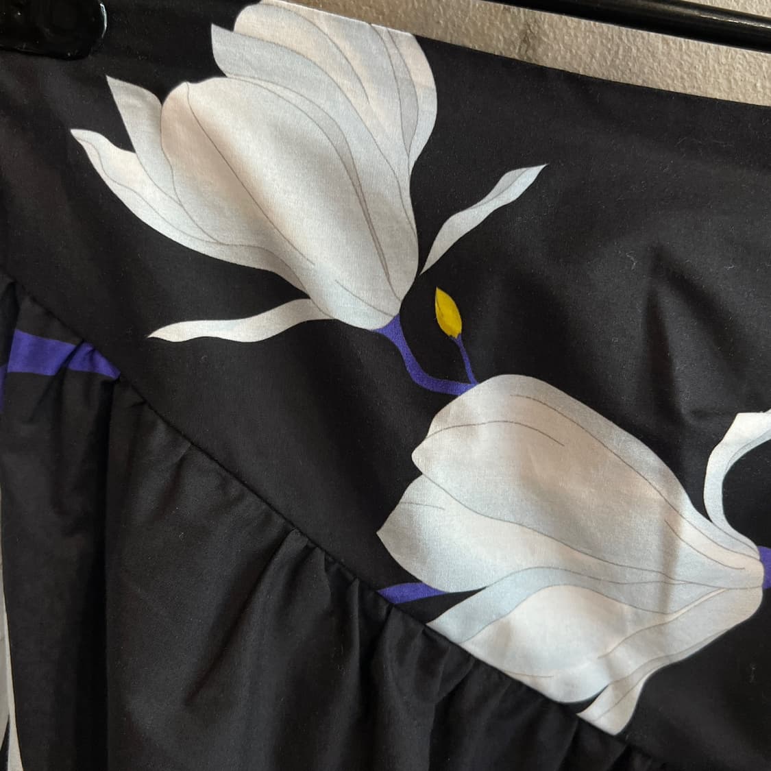 드리스 반 노튼 비대칭 플로럴 스커트 상품이미지6