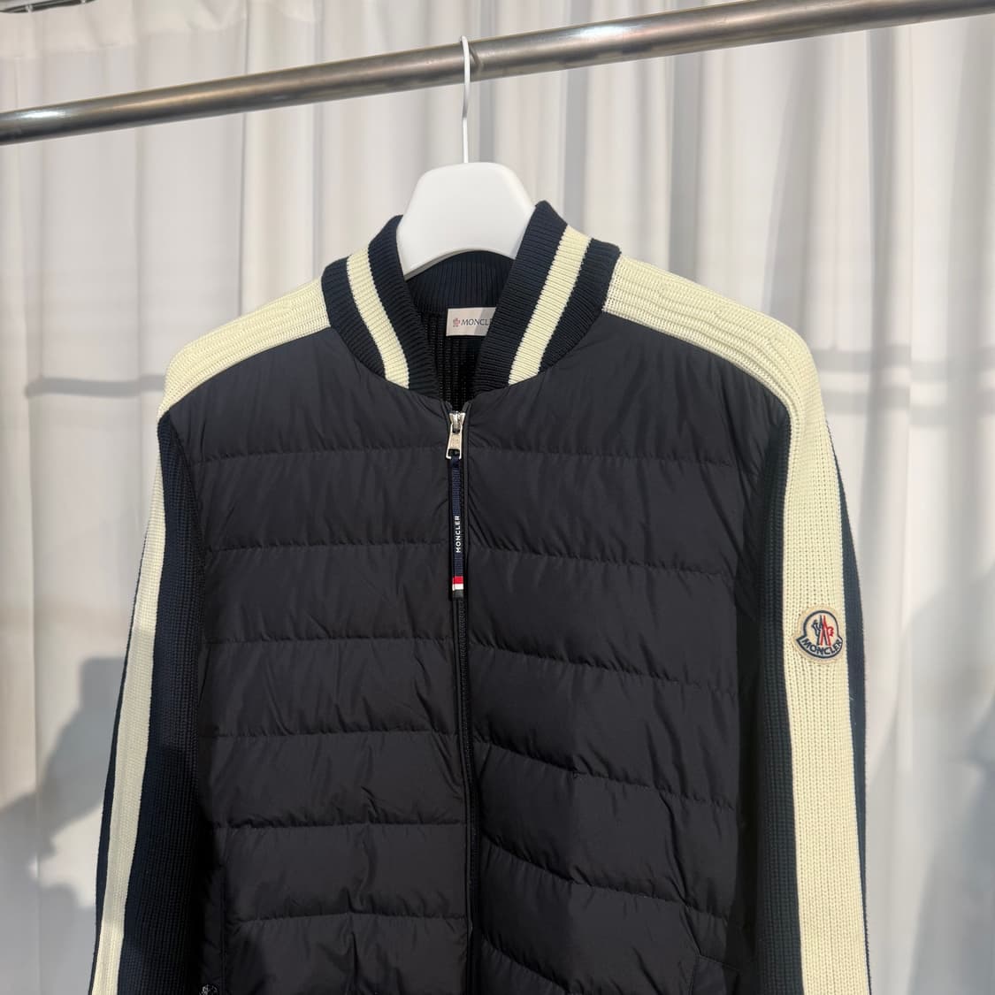 (XL) 몽클레어 트리콧 울 니트 패딩 상품이미지2