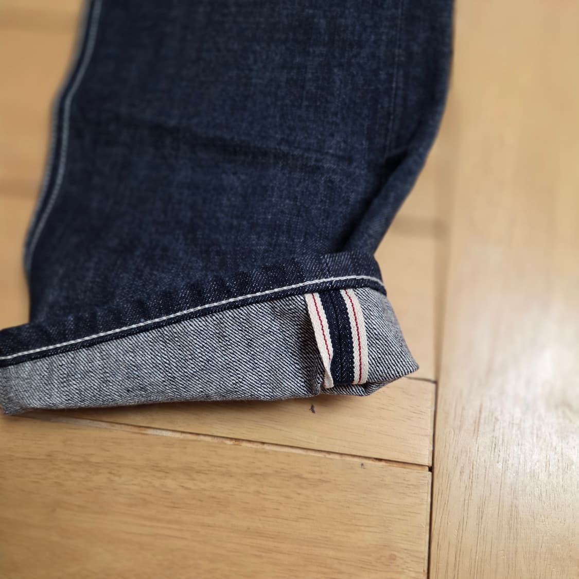 34 새상품 스파오 셀비지 데님 청바지 상품이미지4