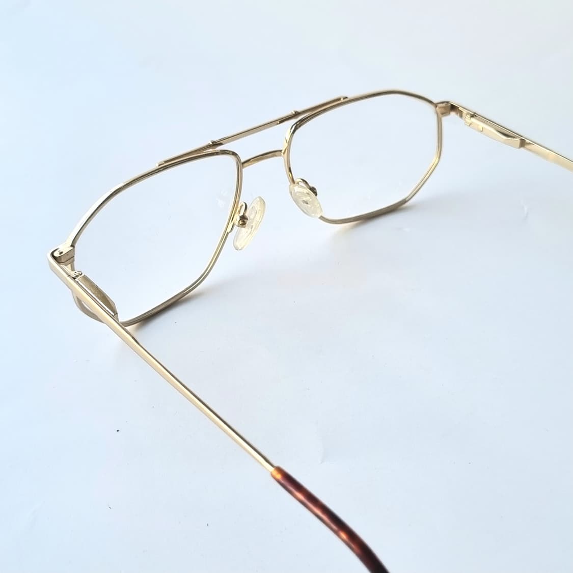 데드스탁 빈티지 헥사곤 더블 브릿지 안경테 756 상품이미지4