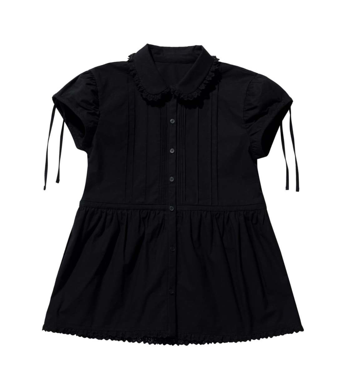 코이세이오 포차코 핀턱 블라우스 상품이미지1