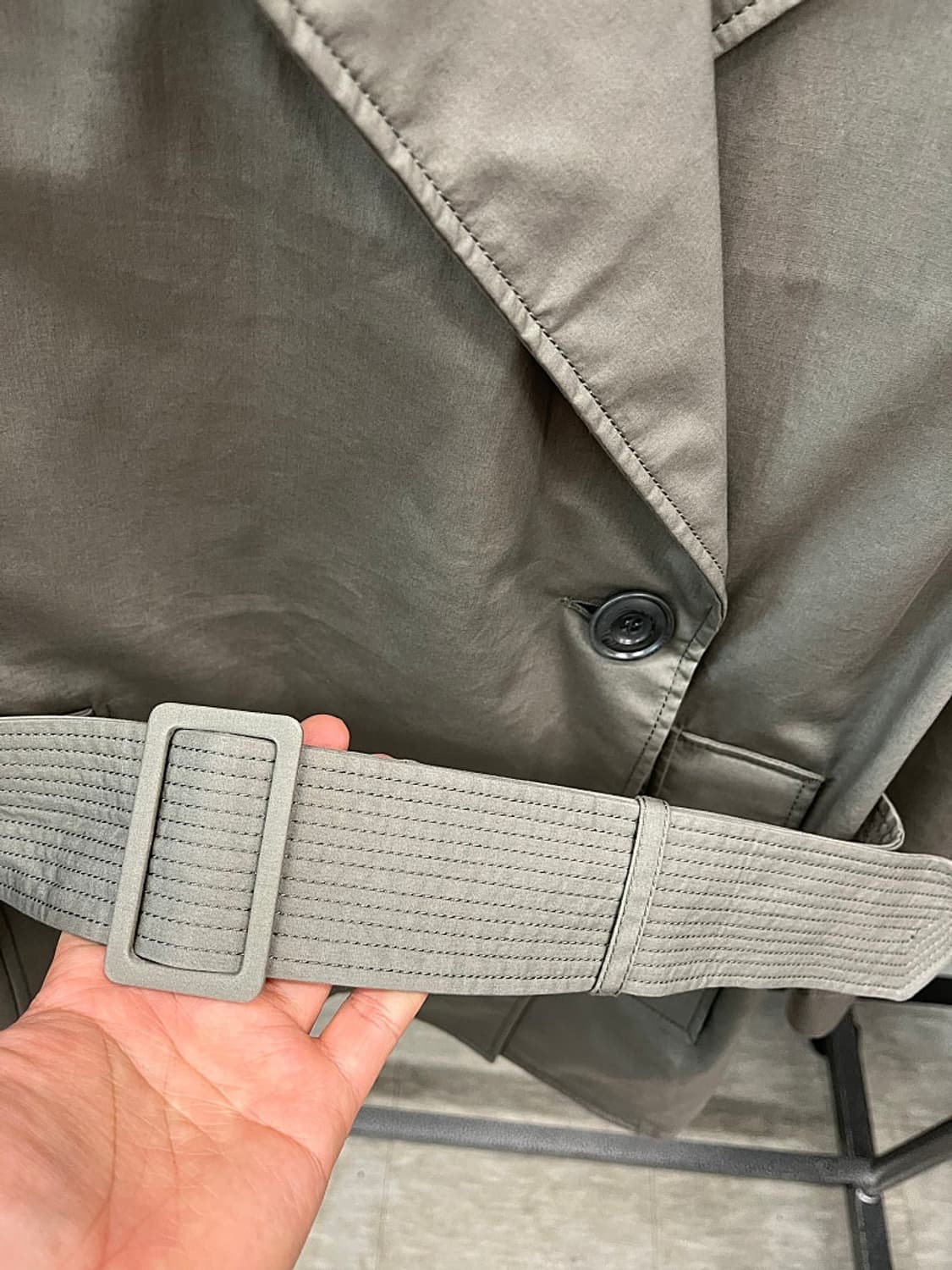 여) 르메르 하프 트렌치코트  상품이미지4