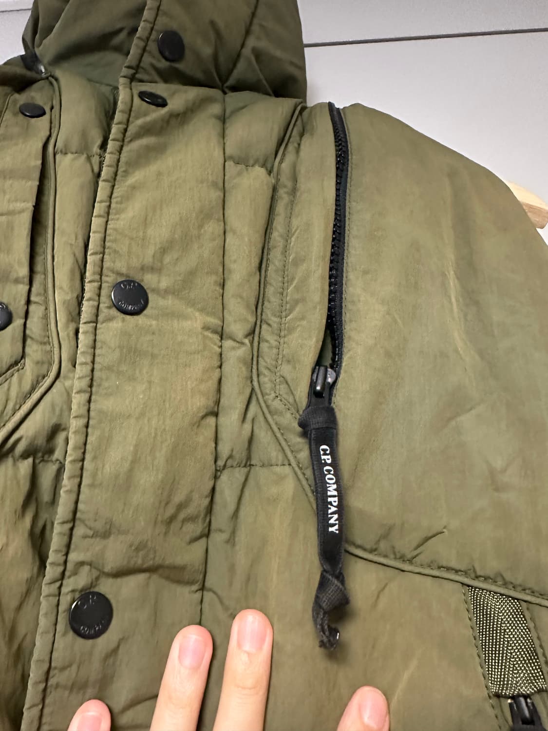 [100] Cp컴퍼니 고글 패딩조끼 상품이미지2