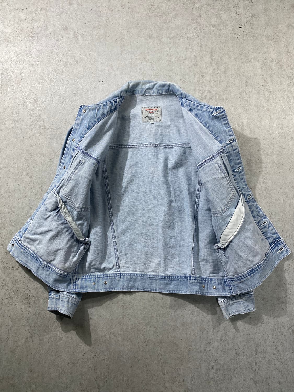 [95] 90s Edwin 에드윈 빈티지 데님 트러커 자켓 상품이미지4