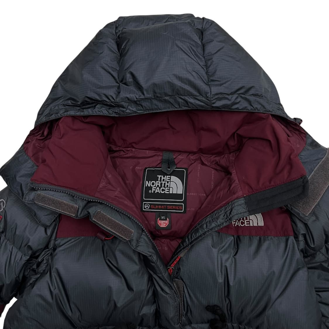 노스페이스 윈드스토퍼 그레이 패딩 95 상품이미지6