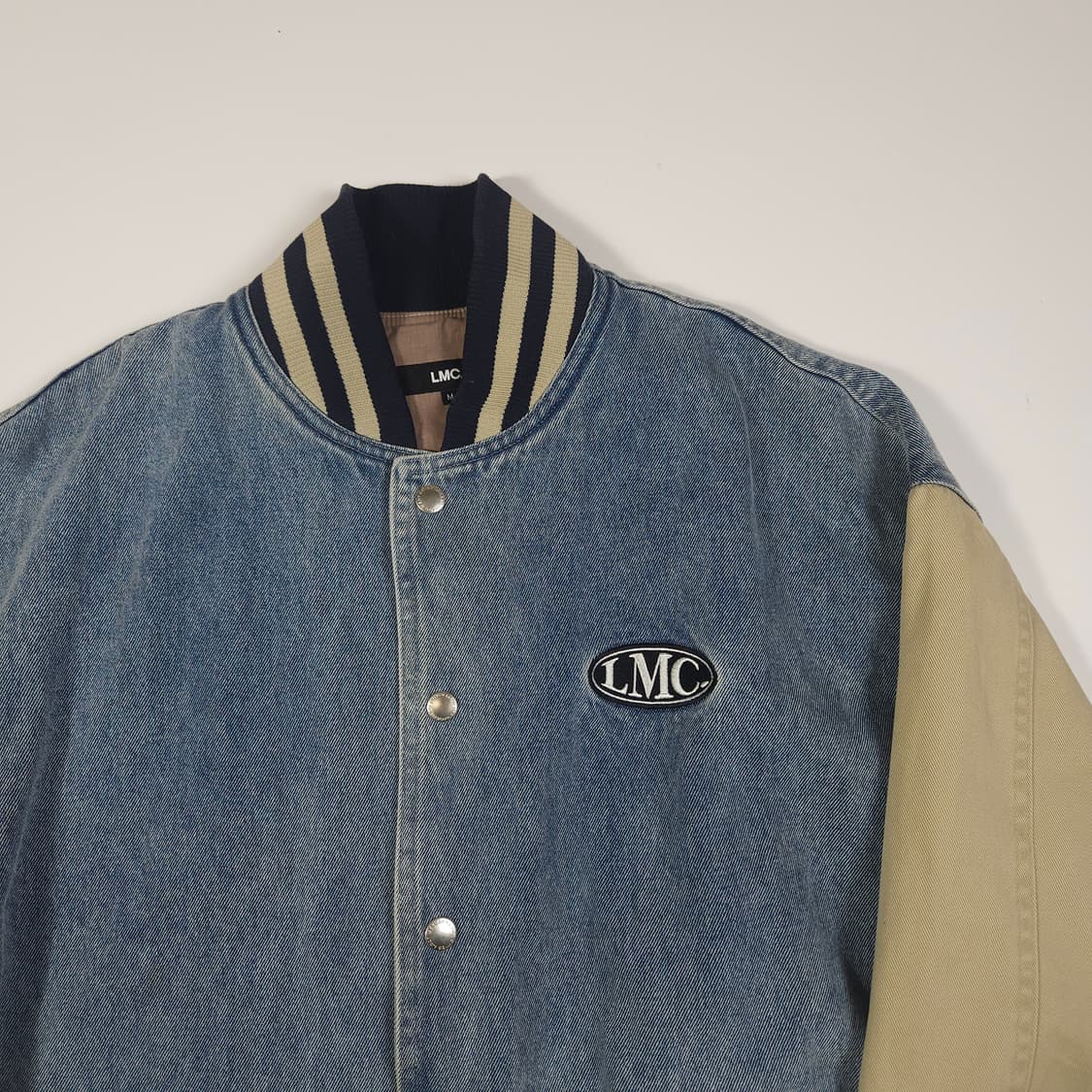 LMC 데님 바시티 자켓 상품이미지2