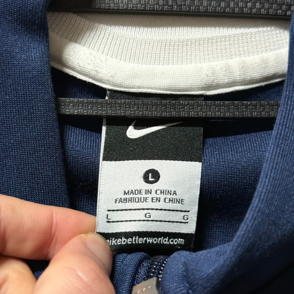 나이키 프랑스 국대 빅 프린팅 투웨이 집업 져지 자켓 상품이미지6