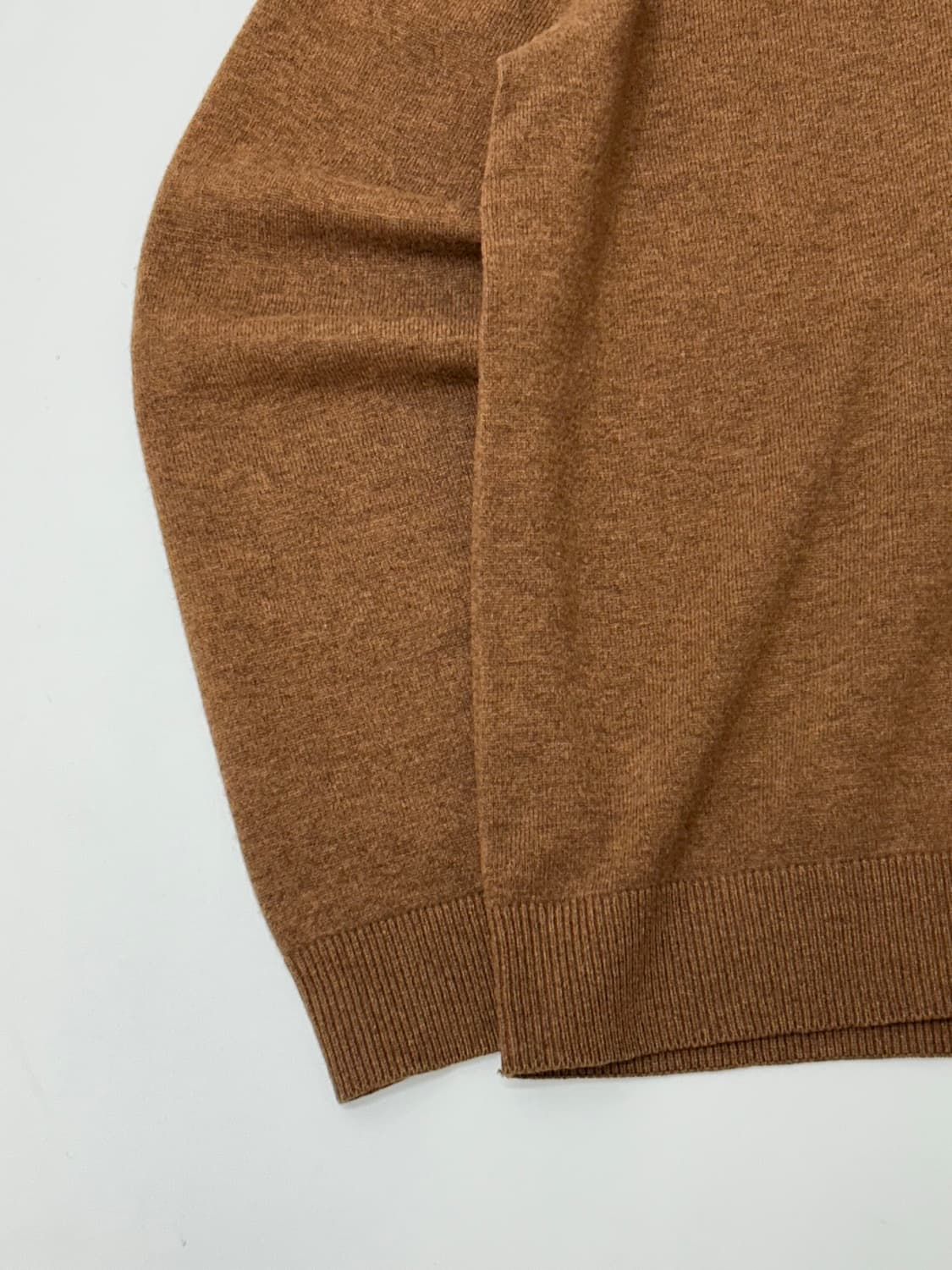 Lacoste 라코스테 브라운 V넥 울 니트 상품이미지4