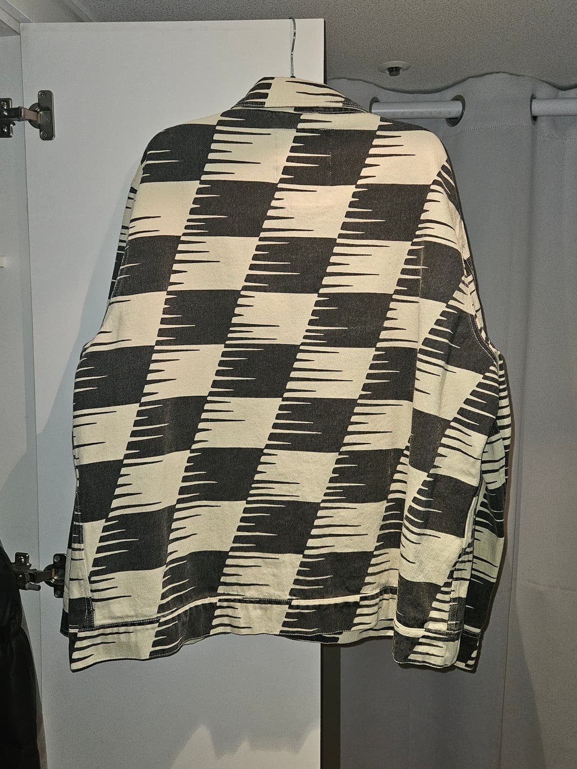 데우스엑스마키나 × 나이토 케이 트윌 체커 자켓 2XL 상품이미지2