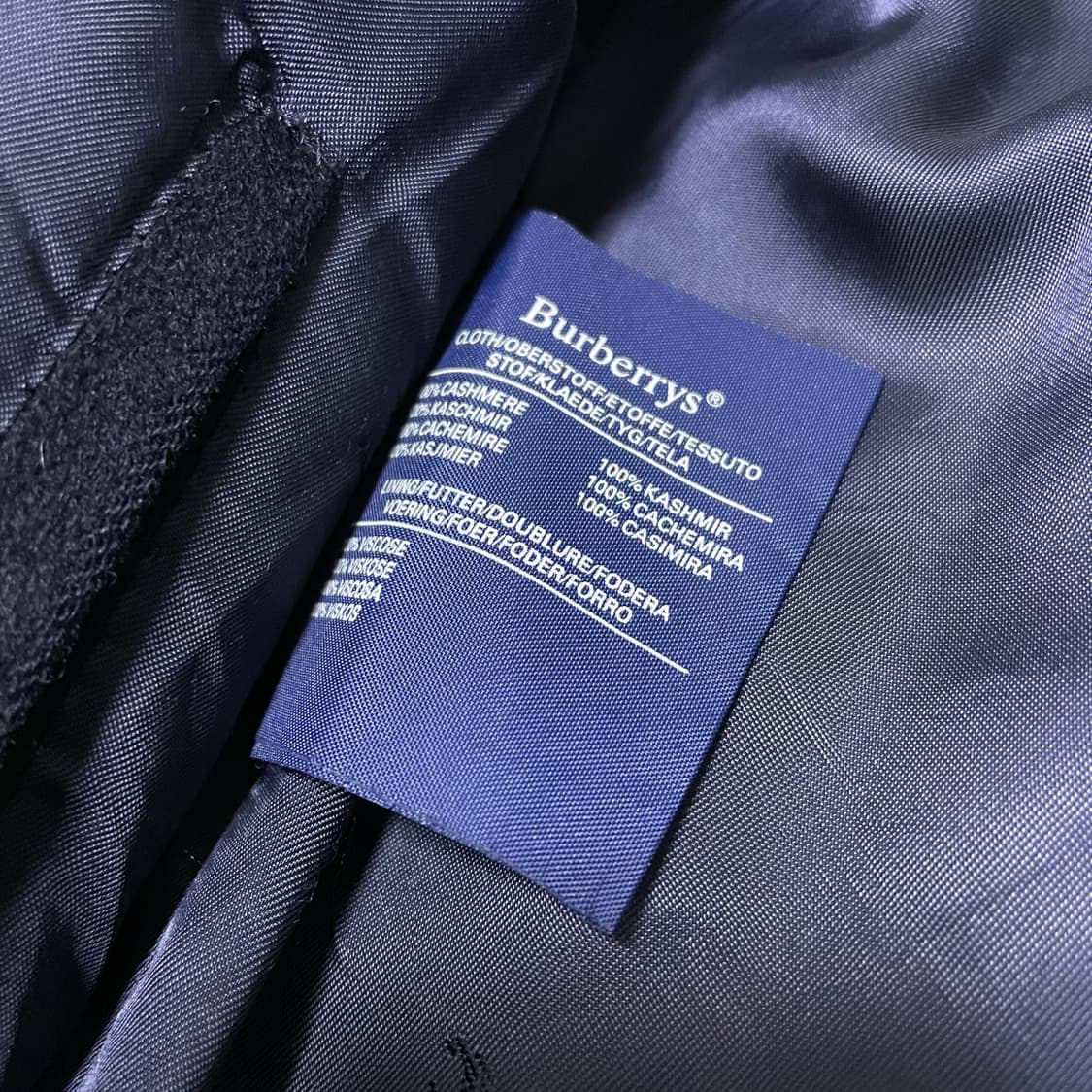 BURBERRYS PURE CASHMERE 캐백 맥코트 상품이미지8