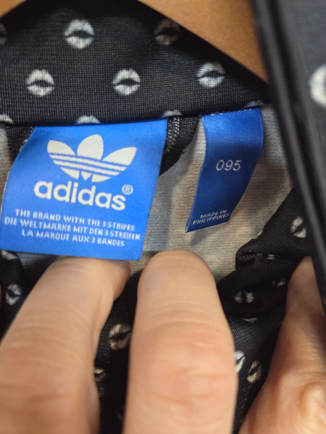 아디다스 입술 도트 파이어버드 트랙탑 져지 95 상품이미지3