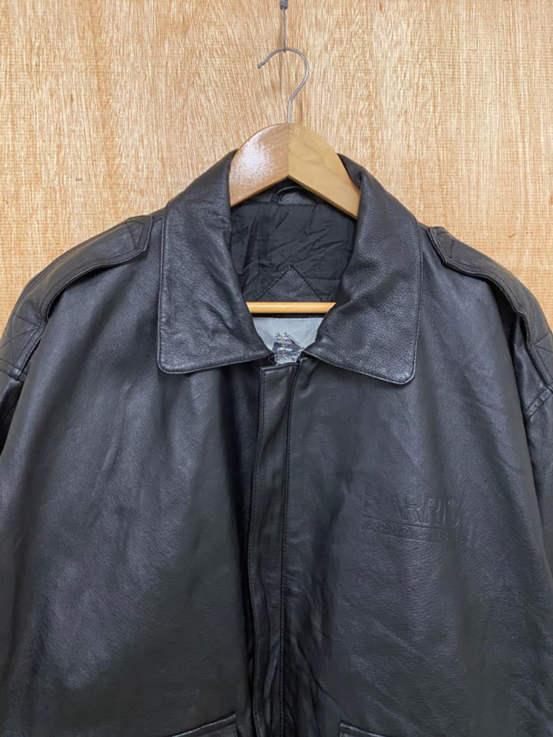 VTG A-2 leather jacket 핀터레스트 레더 자켓 상품이미지4