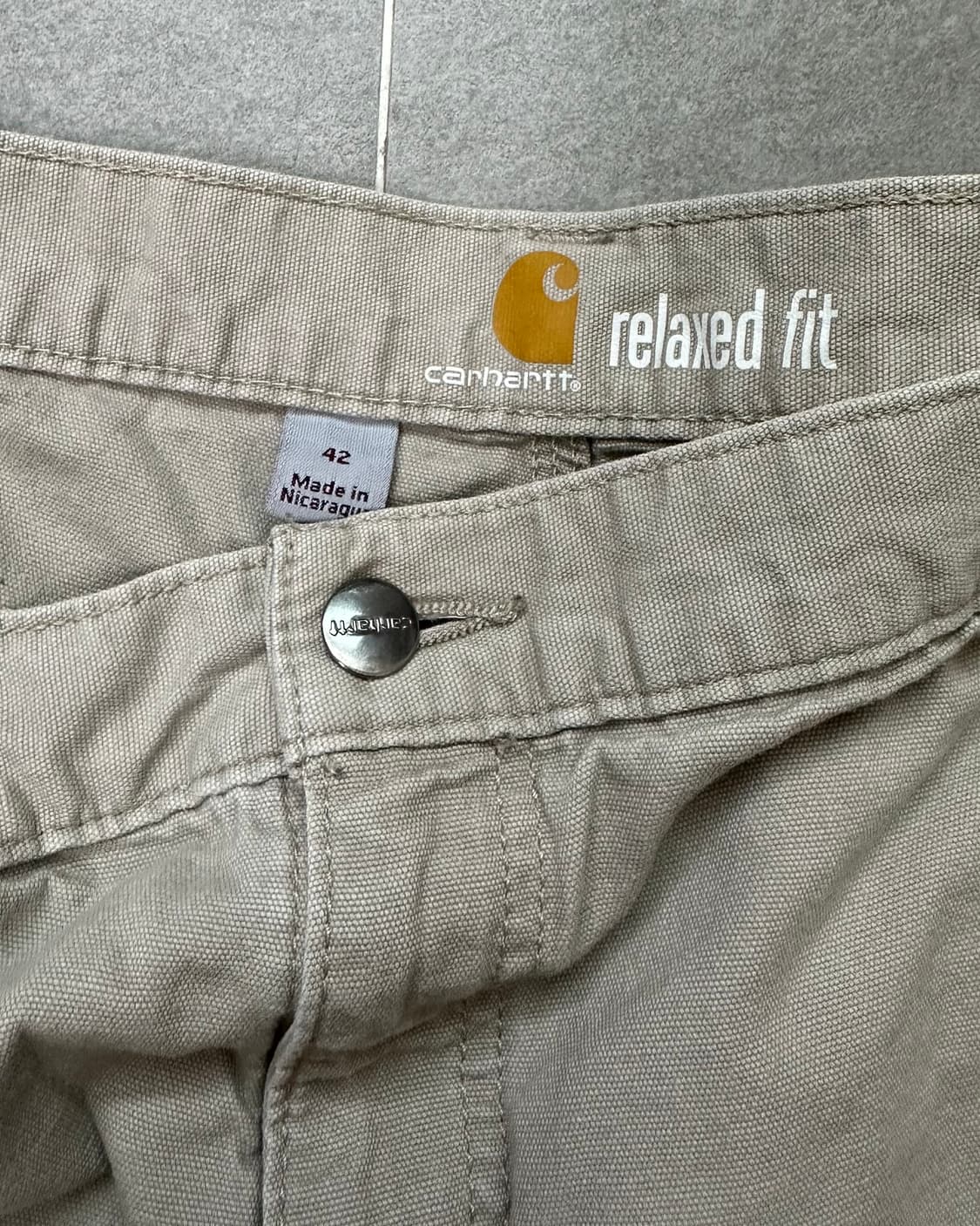 (허단53)칼하트 워크 반바지-M2147 상품이미지5