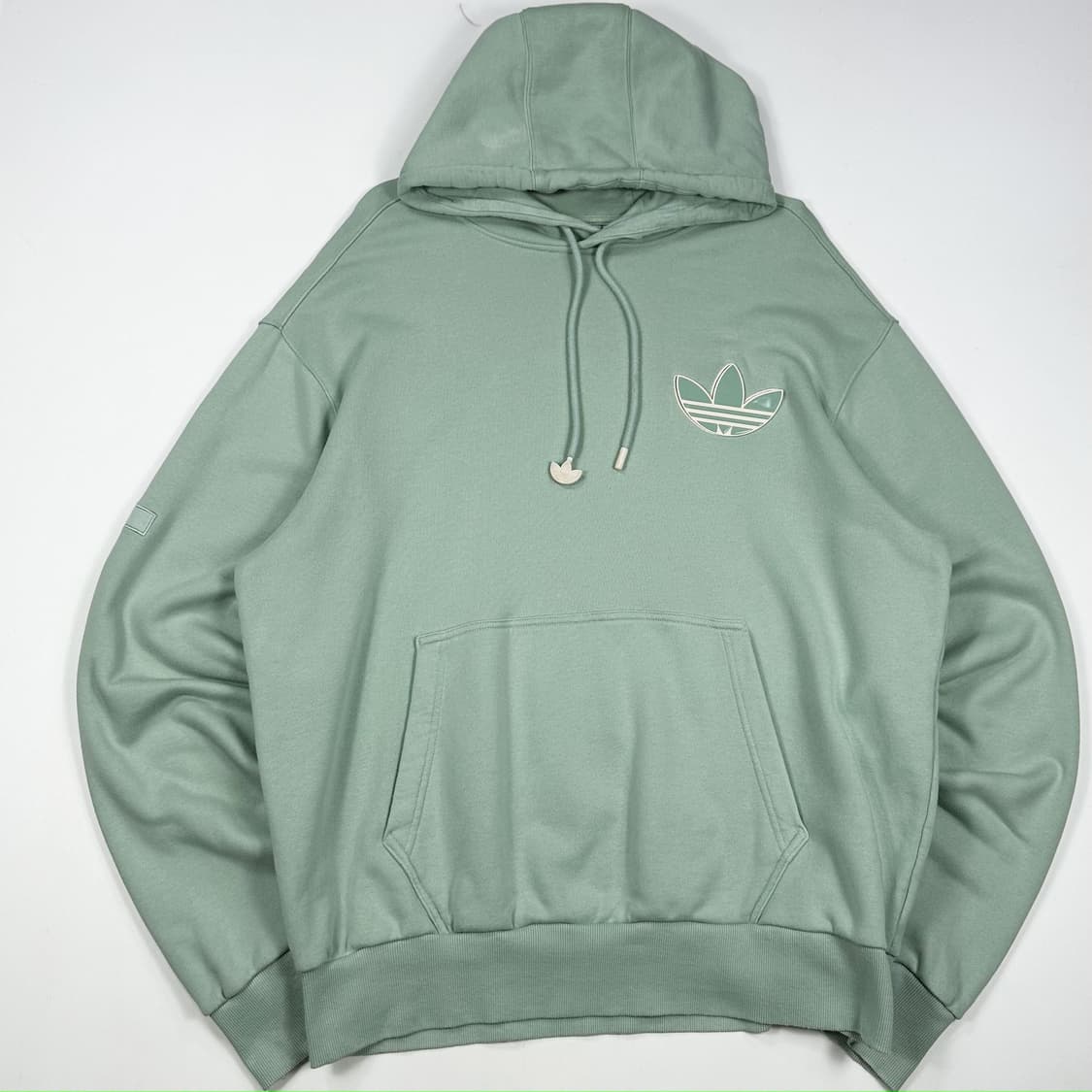 아디다스 트레포일 민트 후드티 (XXL) 상품이미지2