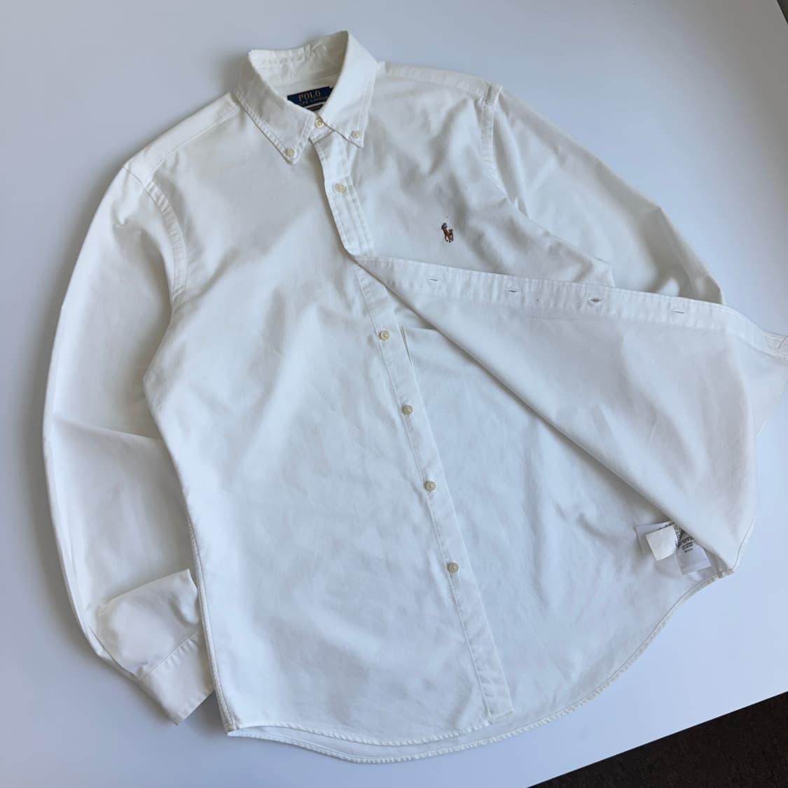 Polo  폴로 랄프로렌 화이트 옥스포드 셔츠  상품이미지4