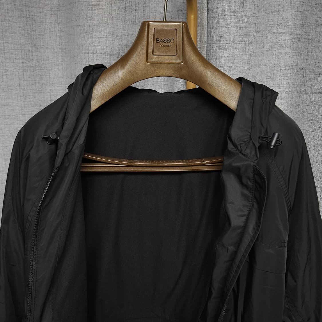 6 ) 새상품 andar 안다르 여성 약기모 미들 바람막이 상품이미지3