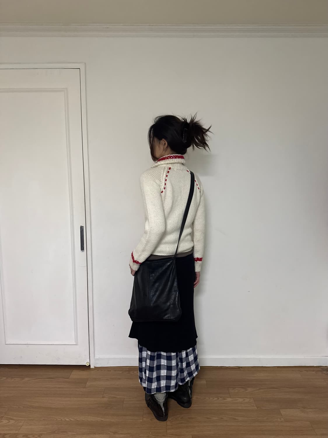 vtg guru knit zip-up 상품이미지3