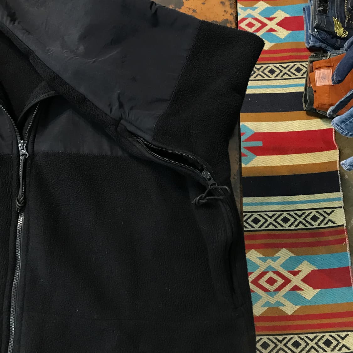 US army 미군 투웨이 집업 플리스 자켓 남성 115 빅사이즈 상품이미지4