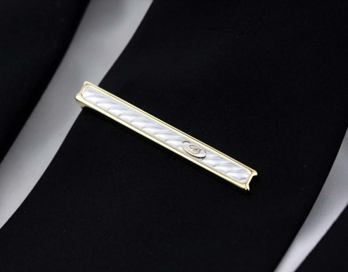 듀퐁 S등급 5.4cm 잉글랜드 오리지날 명품 넥타이핀 커프스 세트 상품이미지9