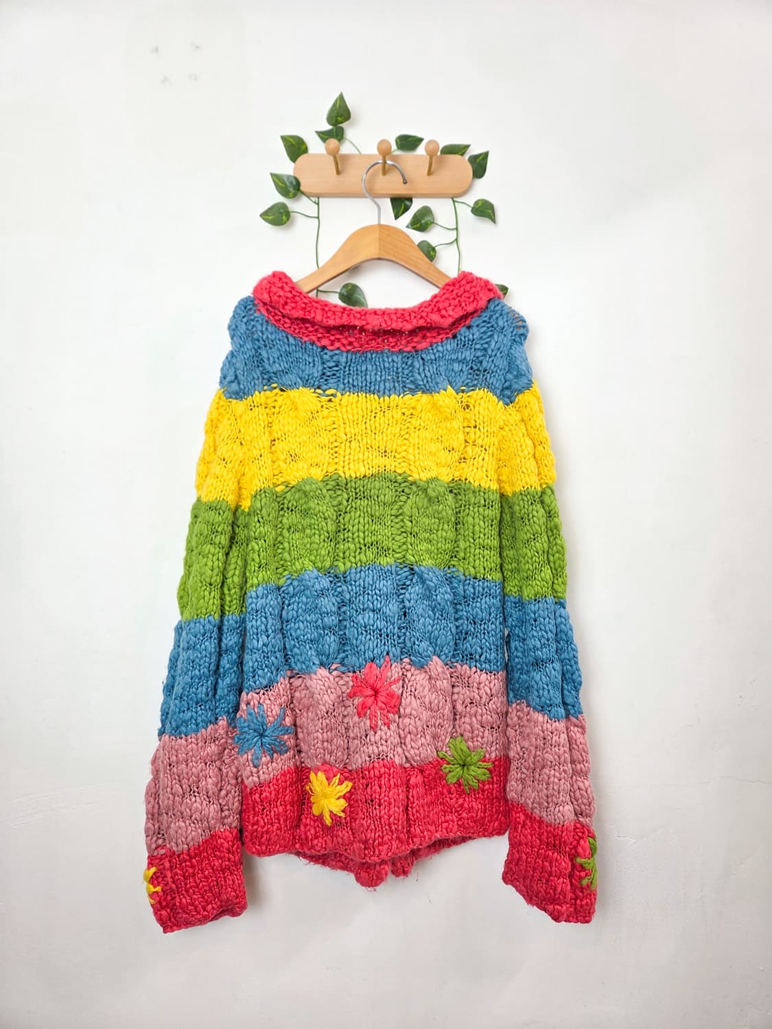 무지개떡 가디건 상품이미지4