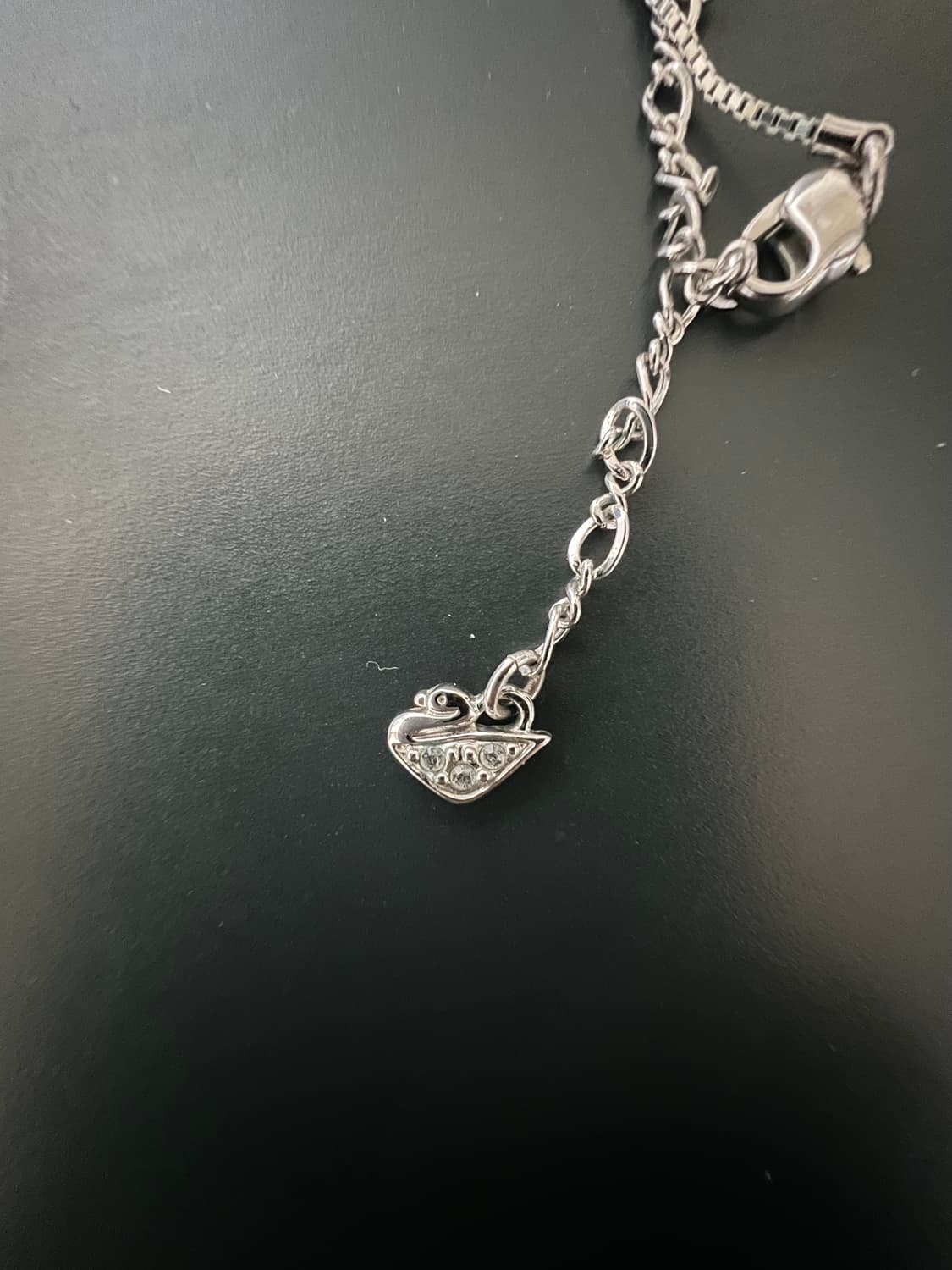 스와로브스키 핑크 십자가 목걸이 상품이미지4